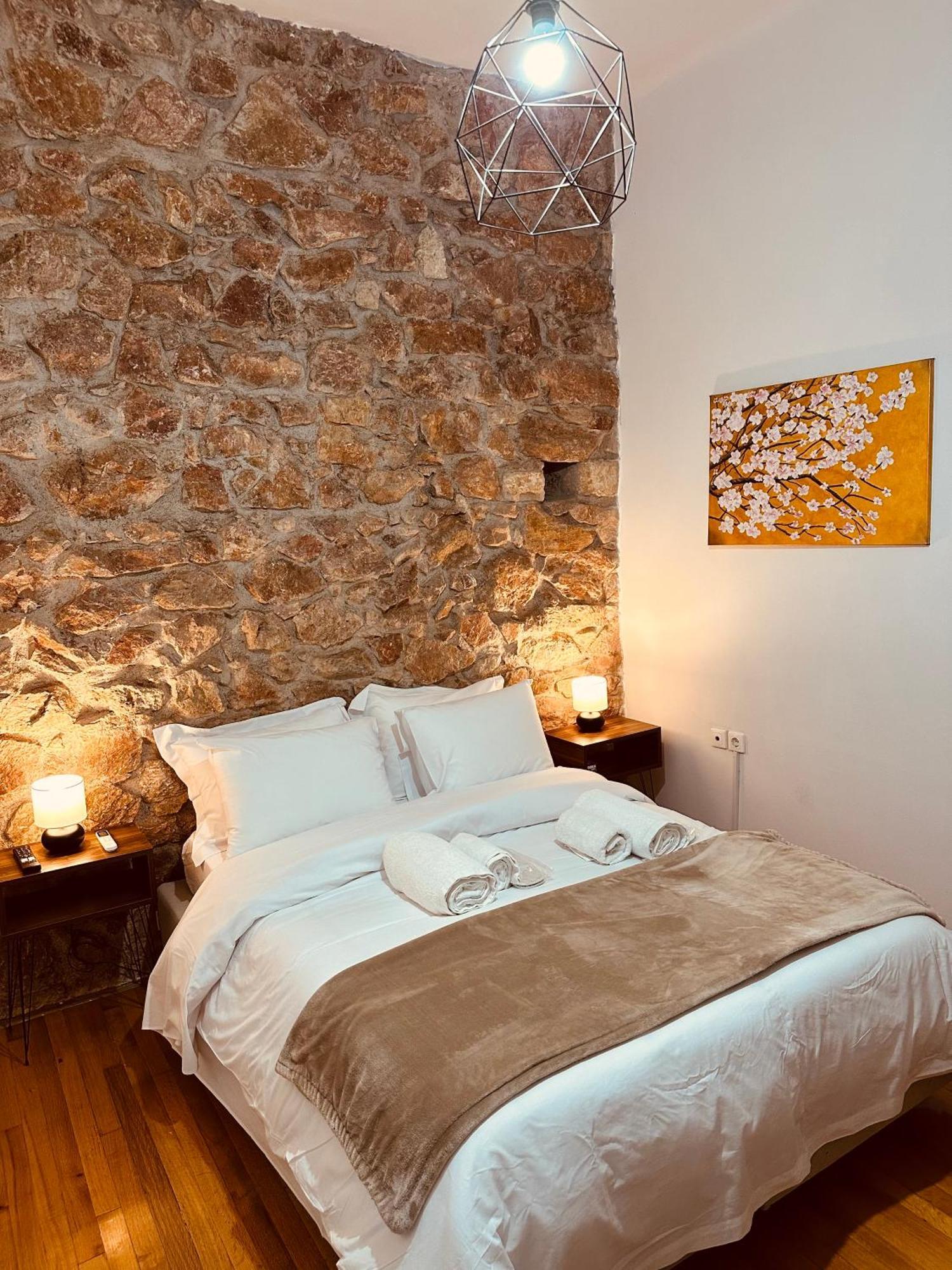 Contemporary Apartment 200M From Acropolis 100Mbps Netflix Athena Bagian luar foto
