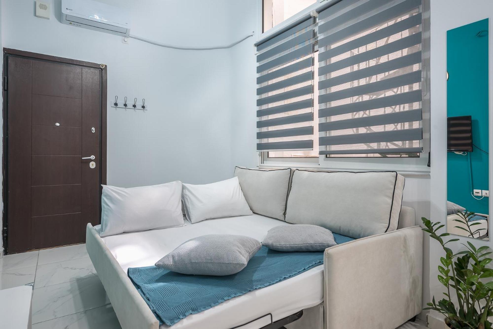 Contemporary Apartment 200M From Acropolis 100Mbps Netflix Athena Bagian luar foto