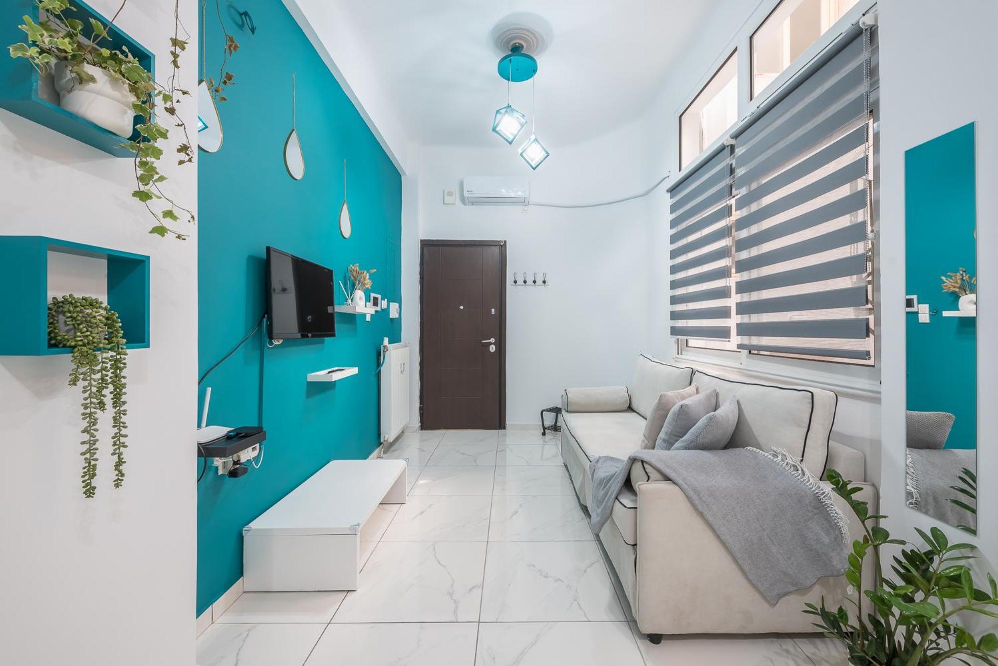 Contemporary Apartment 200M From Acropolis 100Mbps Netflix Athena Bagian luar foto
