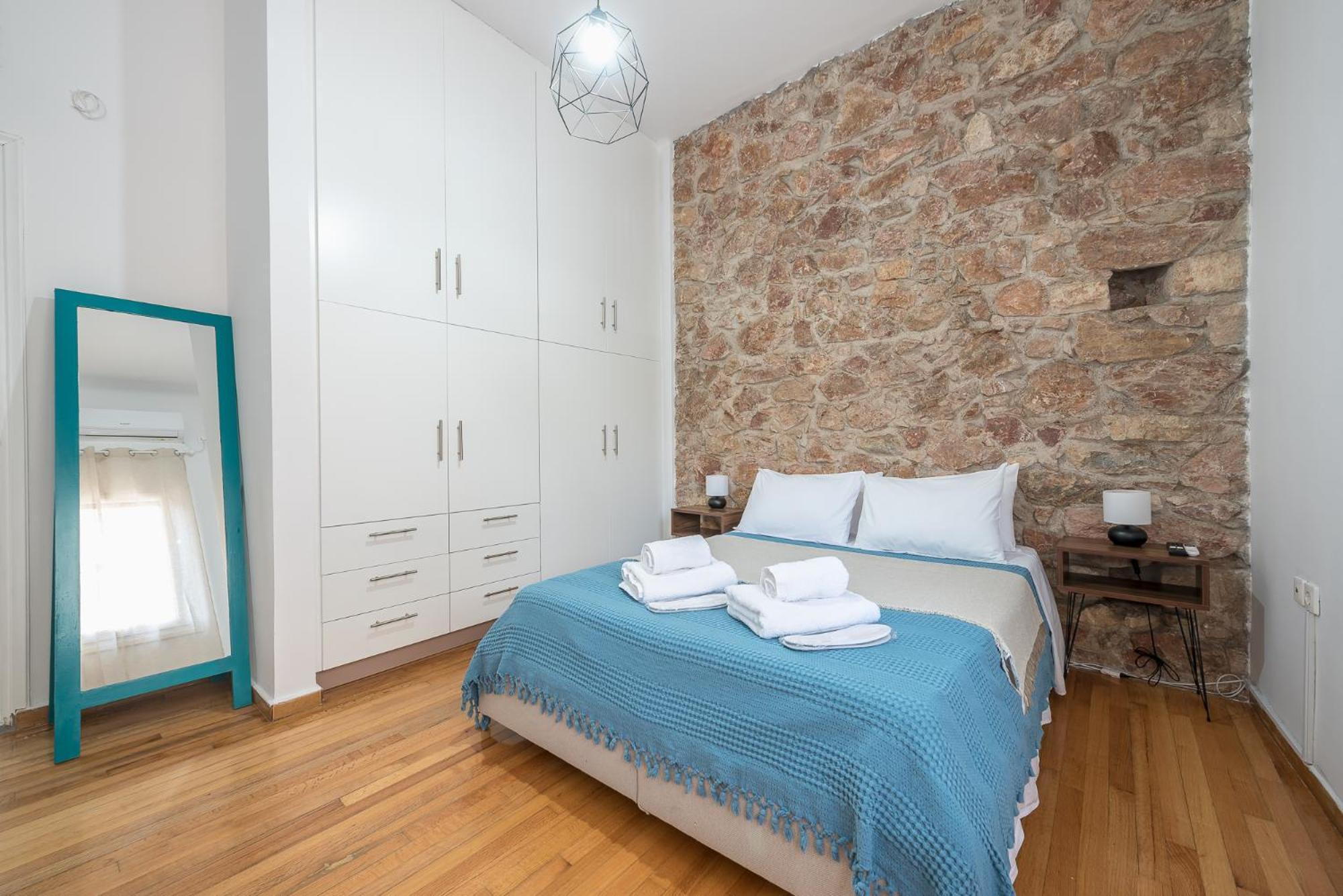 Contemporary Apartment 200M From Acropolis 100Mbps Netflix Athena Bagian luar foto