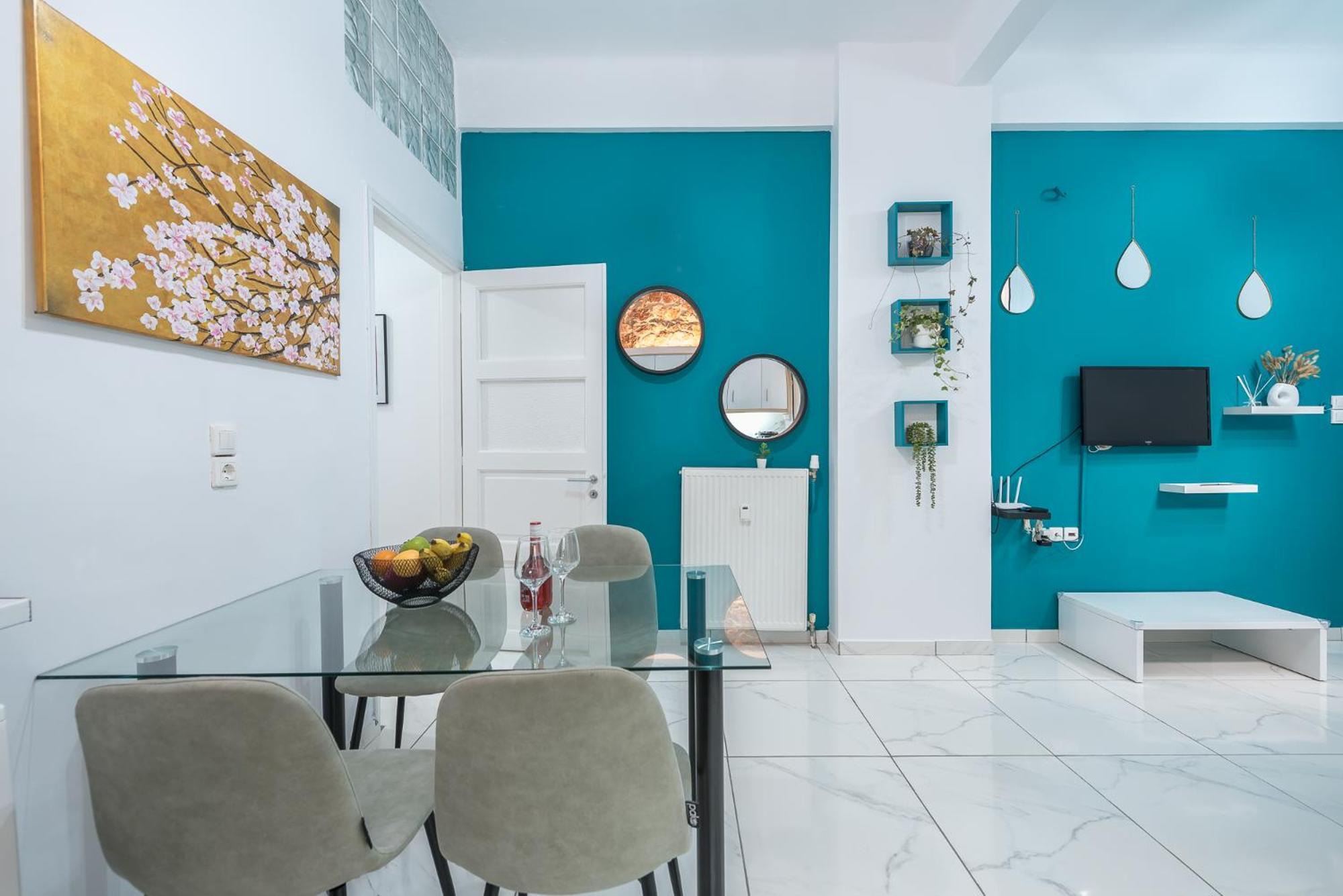 Contemporary Apartment 200M From Acropolis 100Mbps Netflix Athena Bagian luar foto