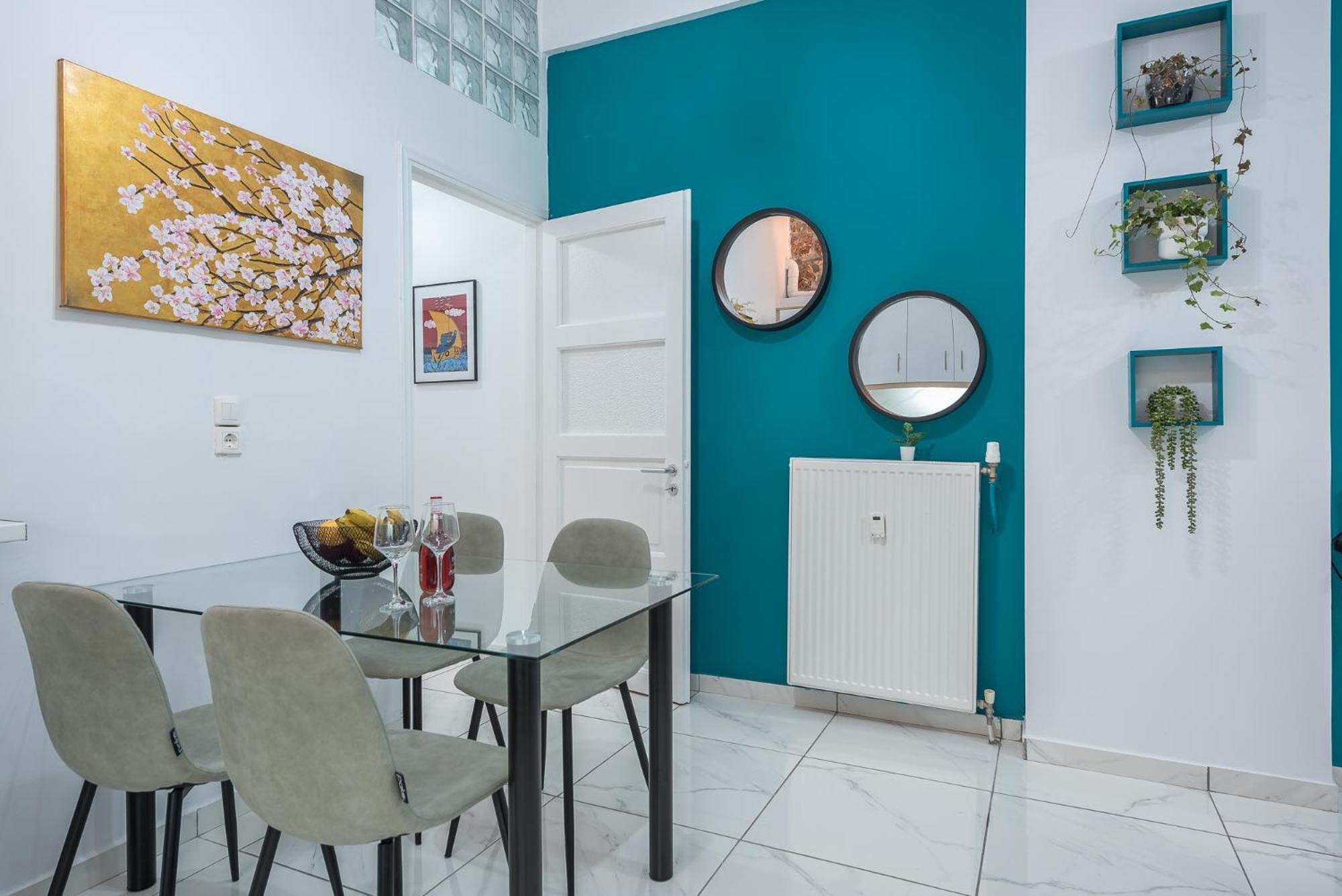 Contemporary Apartment 200M From Acropolis 100Mbps Netflix Athena Bagian luar foto
